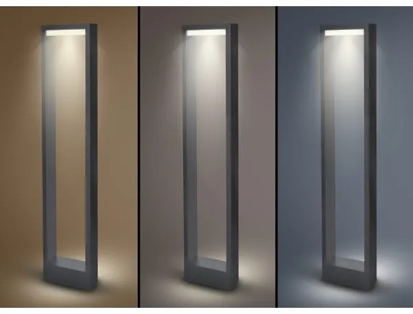 Lampă LED de exterior Brilagi RAGUSA LED/7W/230V 3000/4000/6000K antracit IP54 80 cm