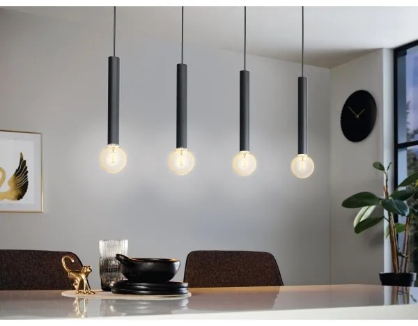 Eglo 98057 - Lustră pe cablu CORTENOVA 4xE27/60W/230V