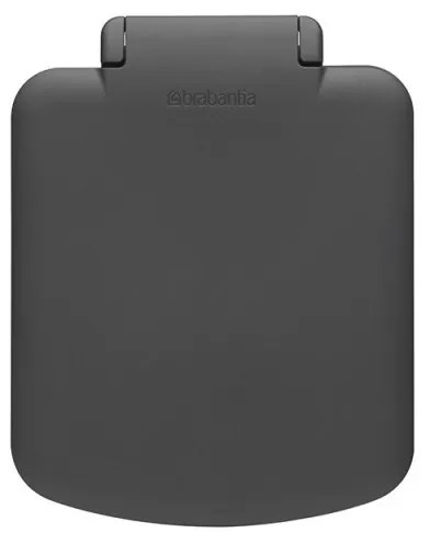 Cos cu pedala Brabantia StepUp 1005557, 40 L, Materiale ecologice, Deschidere mare, Gri închis