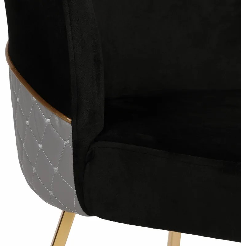 Set de scaune de sufragerie Madrid Black, 4 buc., 4 buc