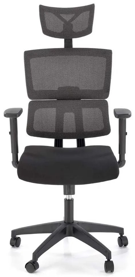 Scaun de birou Coleman, gri / negru