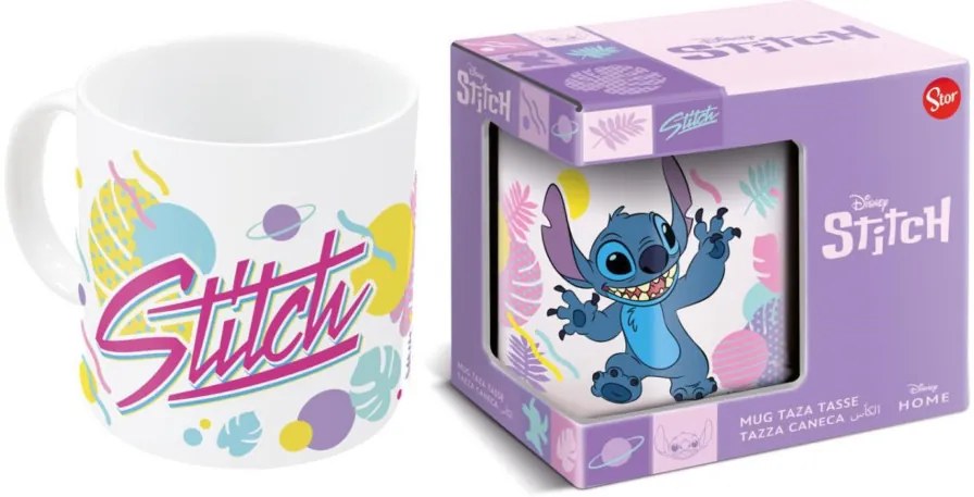 Disney Lilo și Stitch Hawaian cană de porțelan 325 ml (11 oz) în cutie cadou