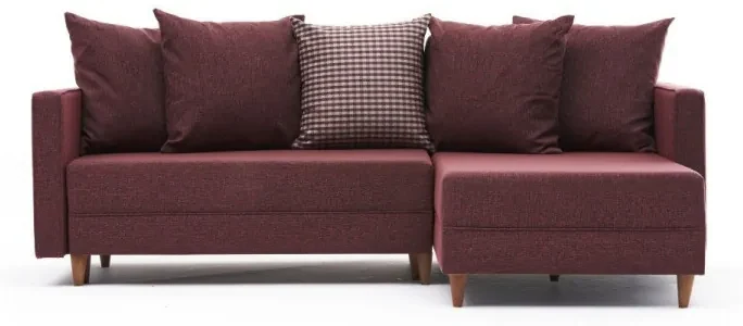 Coltar Extensibil Aydam Right, Poliester, Bordo