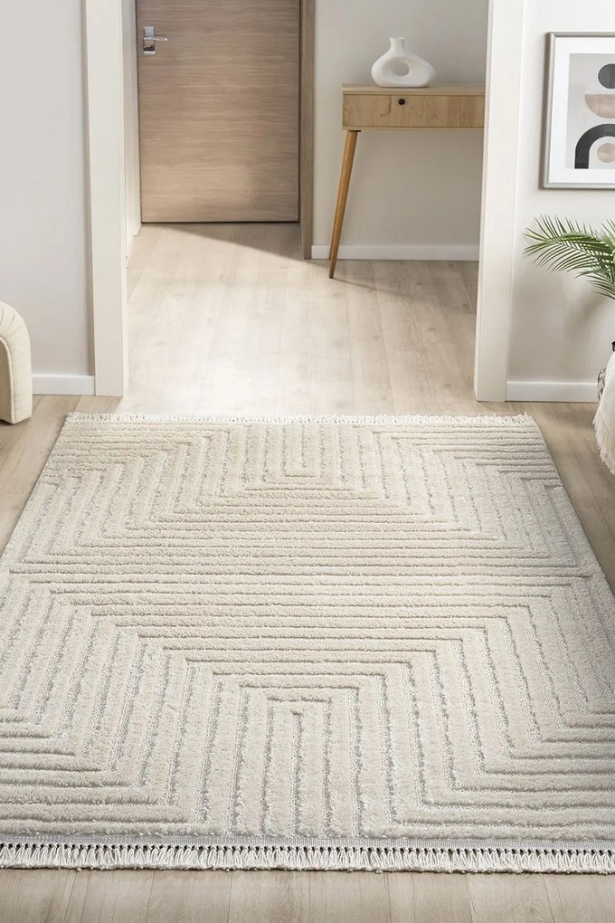 Covor Conceptum Hypnose 200/290 cm, Culoare: Cremă