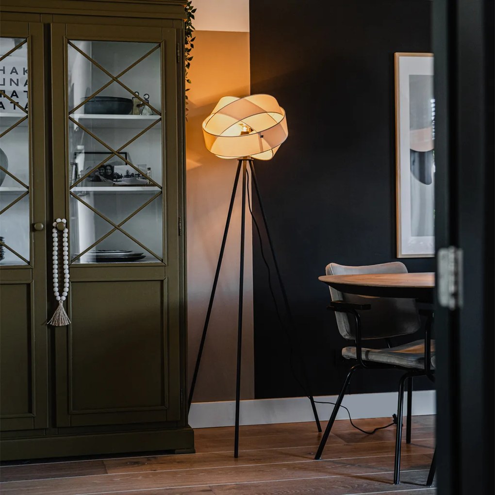 Lampa de podea modernă albă - Cloth