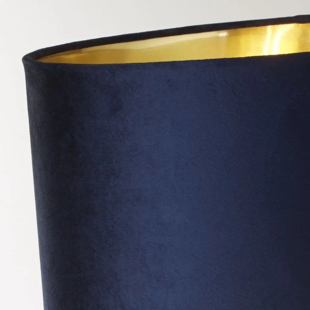 Veioza, Lampa de masa eleganta Whitby bleumarin