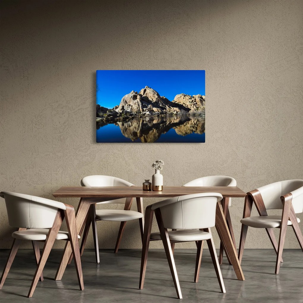 Tablou oglinzirea pietrelor (90x60 cm)