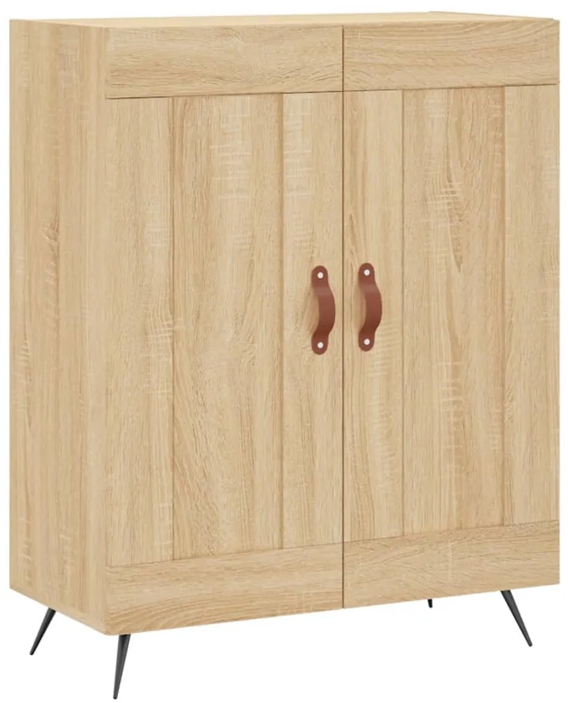 830167 vidaXL Servantă, stejar sonoma, 69,5x34x90 cm, lemn compozit