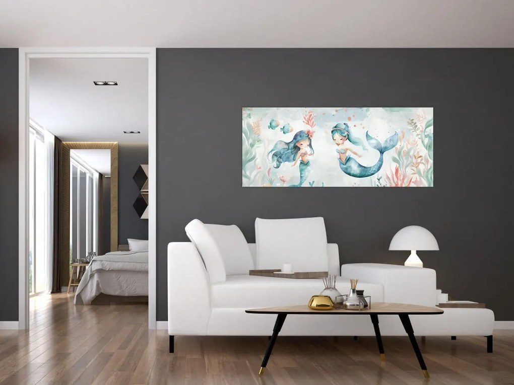 Tablou - Sirene (120x50 cm)