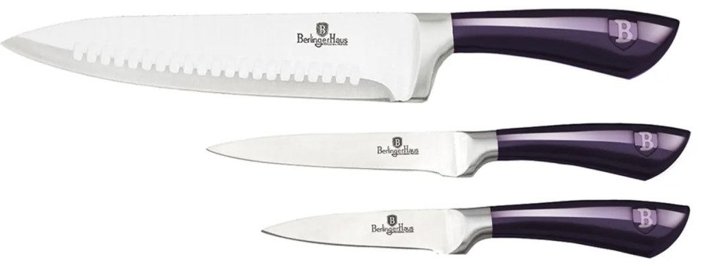 Set cutite 3 piese Purple Berlinger Haus BH 2669