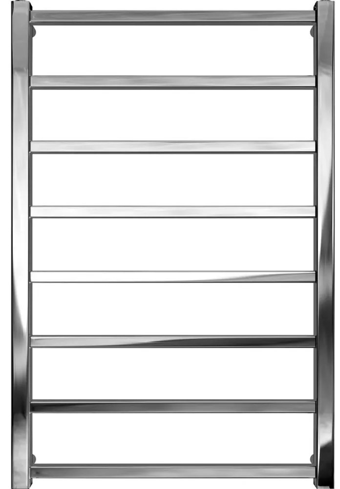 Radiator portprosop TOKIO 174W/230V 80x53 cm oțel inoxidabil/crom lucios