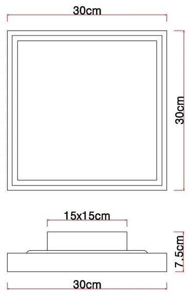 Globo 41595D1-LED Plafonieră CINDERELLA LED 12W 230V 30 cm 2700/4500/6500K