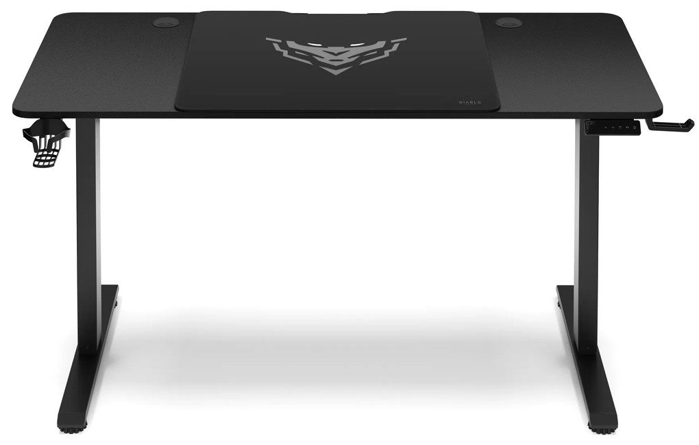 Birou Cu Înălțime Reglabilă Diablo X-Tensio 1400 Negru