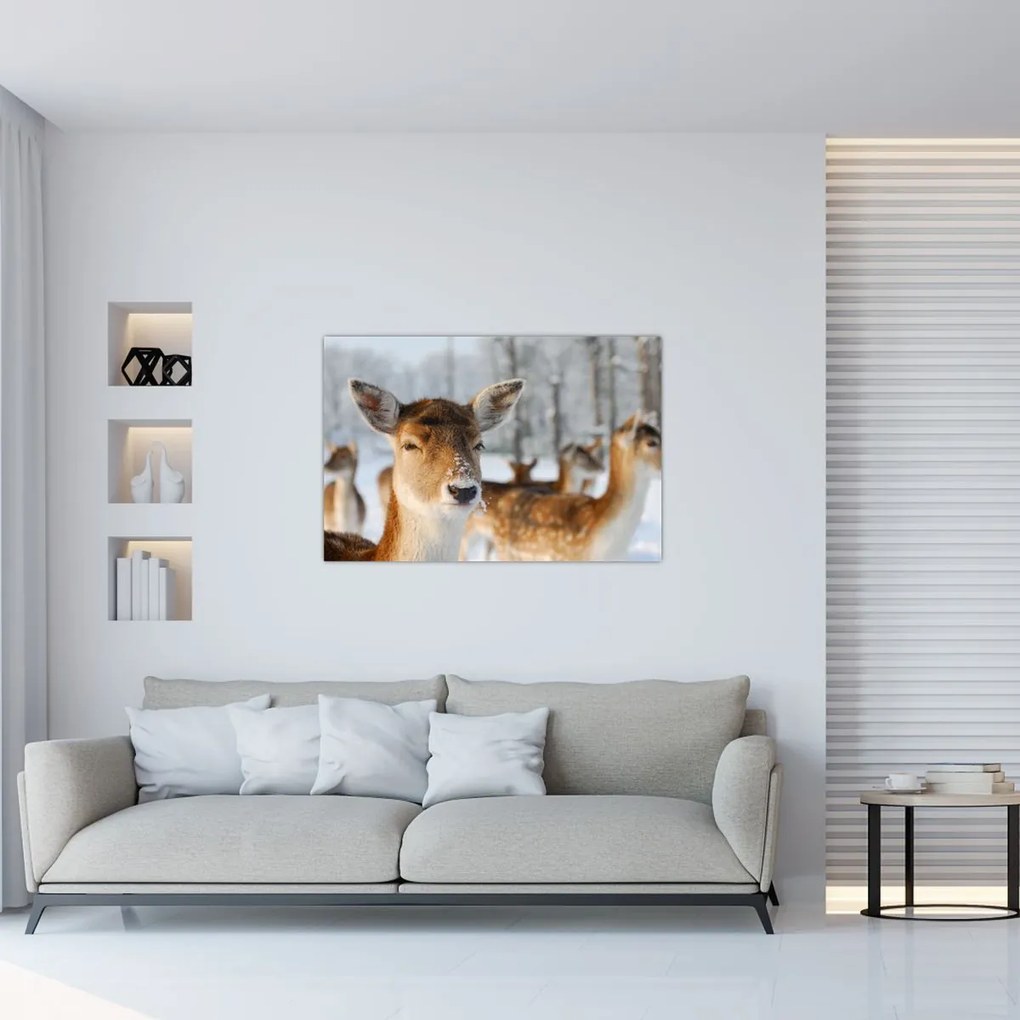 Tablou - Cerbi (90x60 cm)