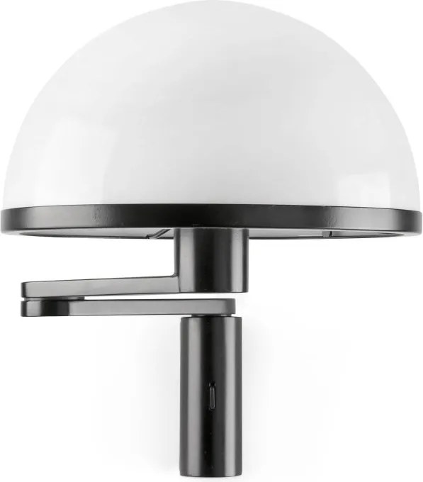 Aplica de perete neagra cu brat articulat DOME