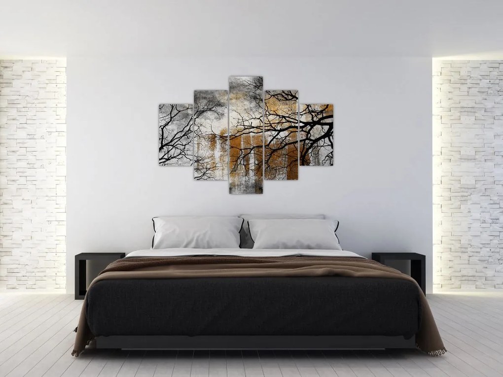 Tablou - Siluetă copac (150x105 cm)