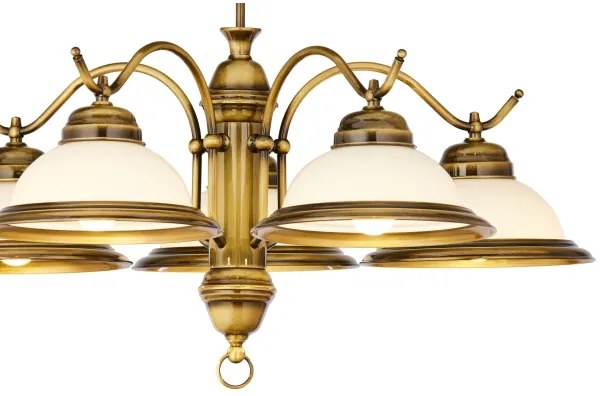 Lustră OPÁL 5xE27/60W/230V Jupiter 15 OZ-5