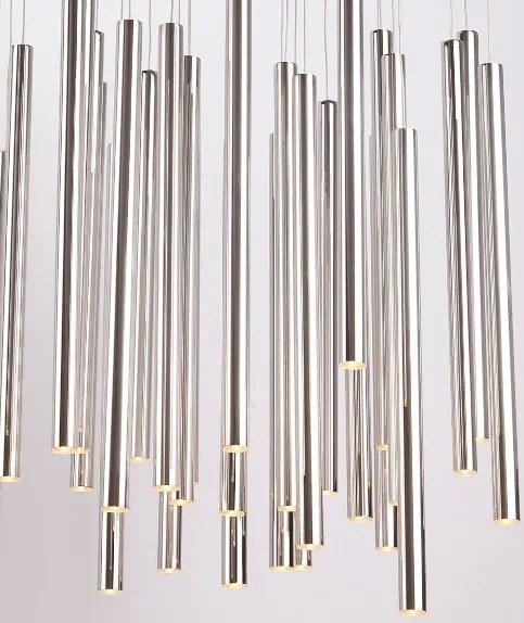 Lustra LED dimabila design Premium Class Quality ORGANIC CHROM