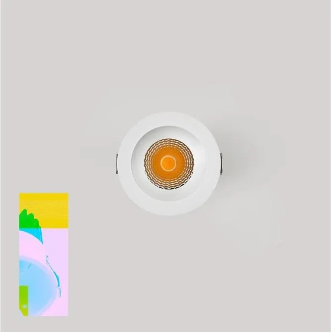 Mini Spot incastrabil LED 5W 3000K Baculus alb