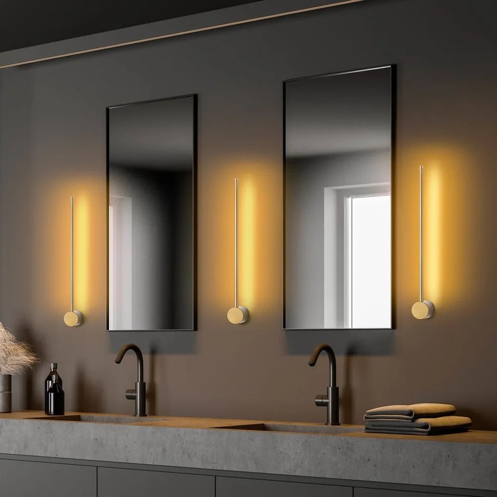 Aplică de perete aurie LED Sword – Opviq lights