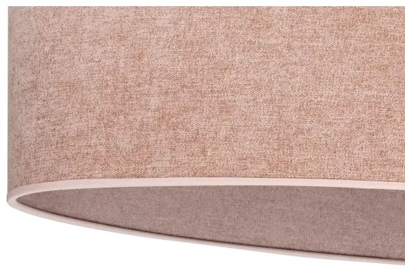 Lustră pe cablu Duolla OVAL 1xE27/15W/230V roz