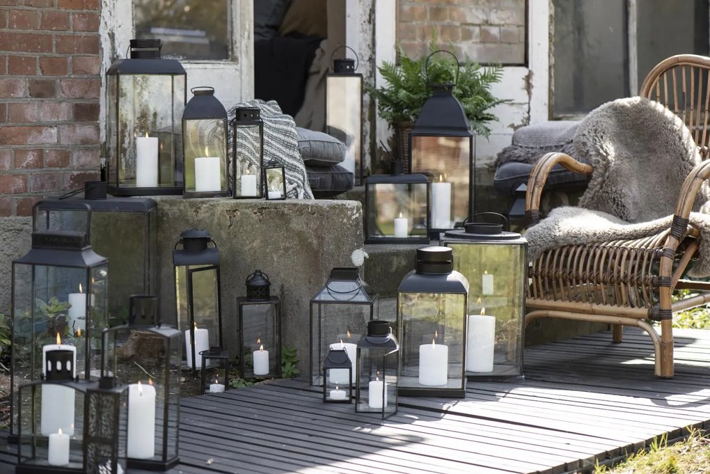 Reducere Felinar de exterior din sticla NORR Clasa a II-a