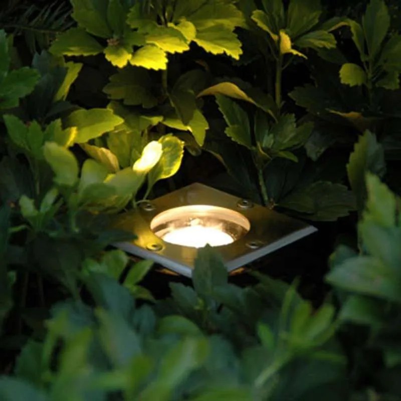 Spot îngropat din oțel 10,5 cm IP65 - Basic Square