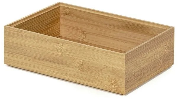 Organizator Compactor Bamboo Box, 22,5 x 15 x 6,5 cm, lemn natural