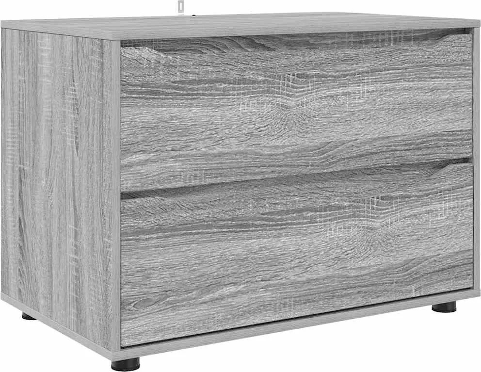 vidaXL Dulap de depozitare Gri Sonoma 80 x 48 x 57 cm Lemn compozit