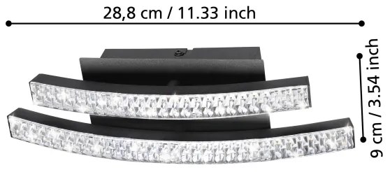 Aplică LED LEJIAS LED/8W/230V Eglo 99803