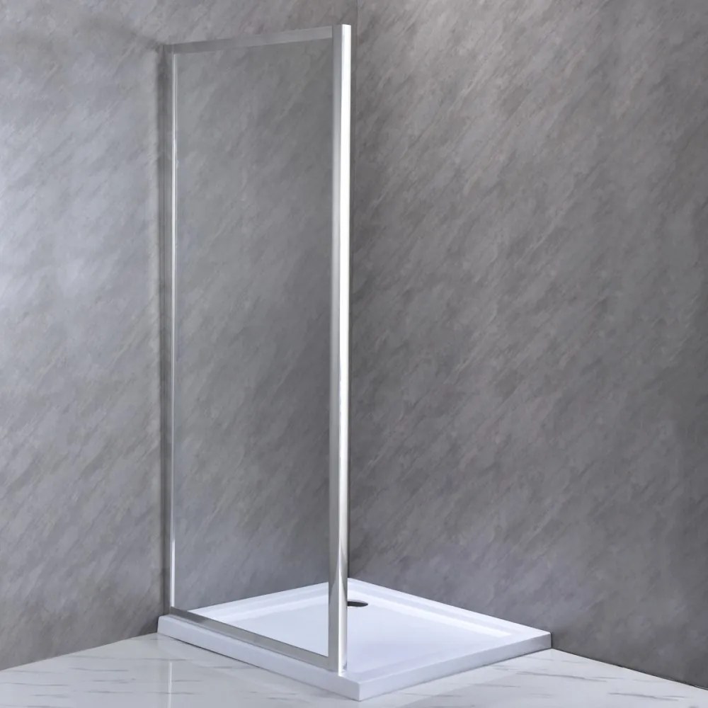 Perete de duș cu dimensiunea de 90x185 cm