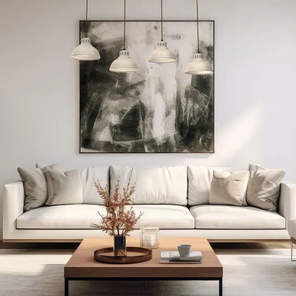 Lustră pe cablu SVEN 4xE27/15W/230V bej