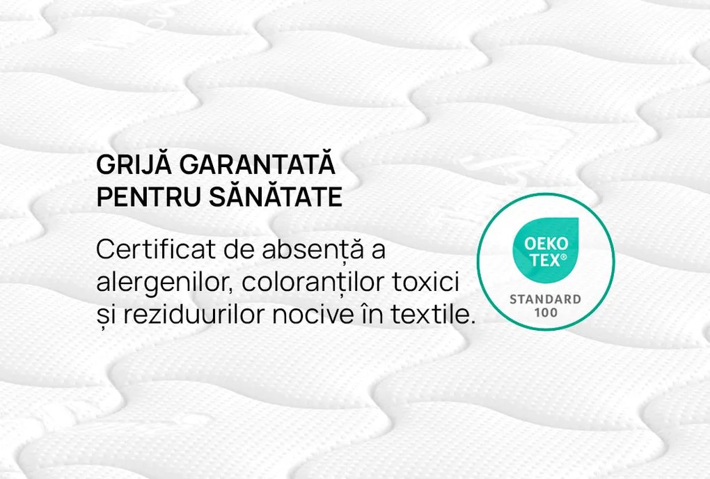 Saltea iSleep, Omnirest, 200x200x21, Moale