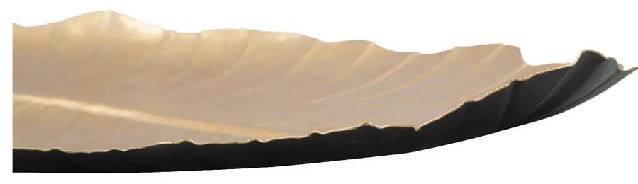 Decorațiune Mauro Ferretti Leaf, 35,5 x 23 cm, auriu