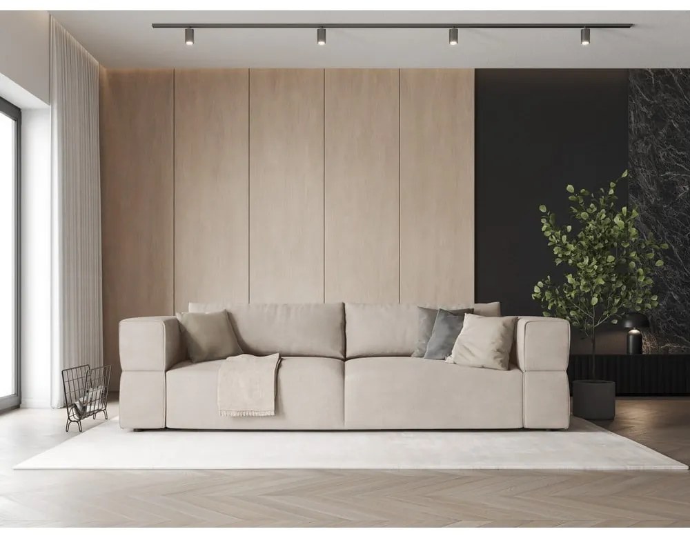 Canapea bej 248 cm Esther – Milo Casa
