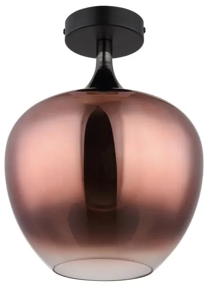 Plafonieră Globo 15548DG MAXY 1xE27/40W/230V cupru