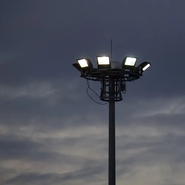 Proiector LED/50W/230V 6400K IP65 negru