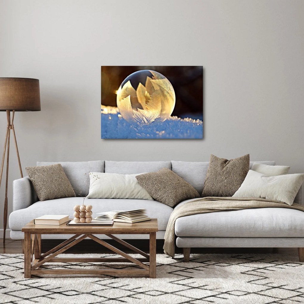 Tablou cu bulină înghețată (70x50 cm)