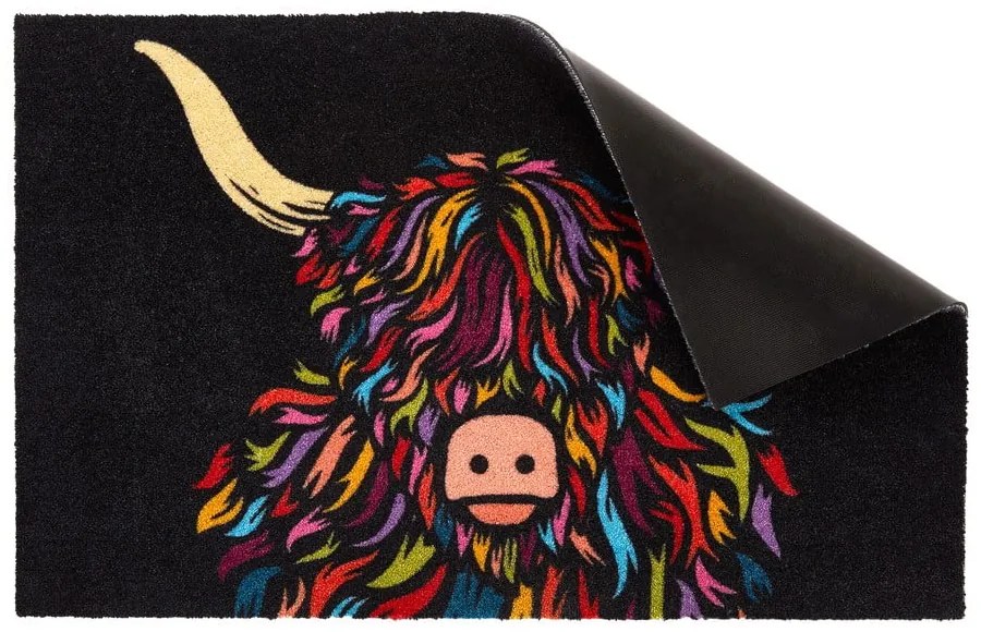 Covoraș de intrare 40x60 cm Highland Cow – Artsy Doormats