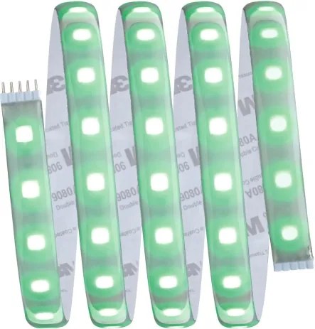Paulmann 70627 - Bandă LED RGB MAXLED, 18 W, reglabilă, 1,5 m, 230 V, cu telecomandă