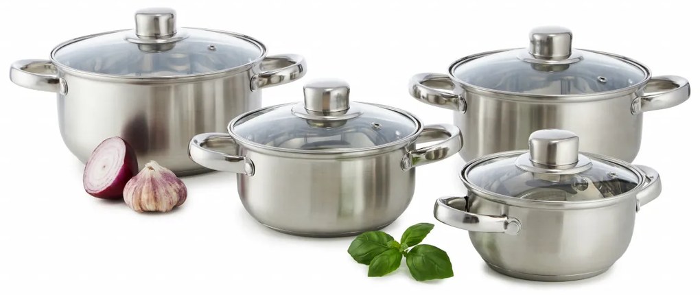 Set oale inox, 8 piese, Sally