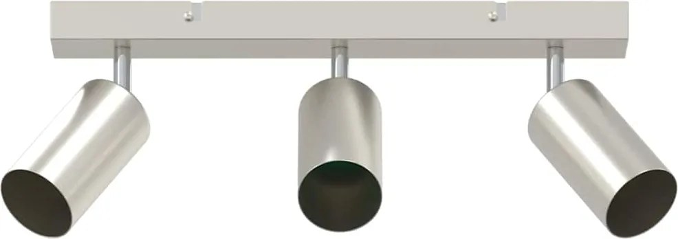 vidaXL Spot de tavan Nichel 38 x 6 x 16 cm Metal