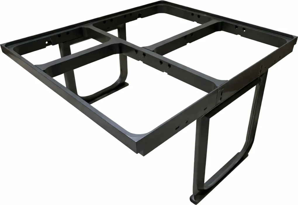 Cos gunoi incorporabil in sertar, Ecomax Jazz 60, colectare selectiva, gri orion, 3 x 15 l + 1 x 7 l Polipropilena, Gri orion, L:540 mm; A:461 mm;