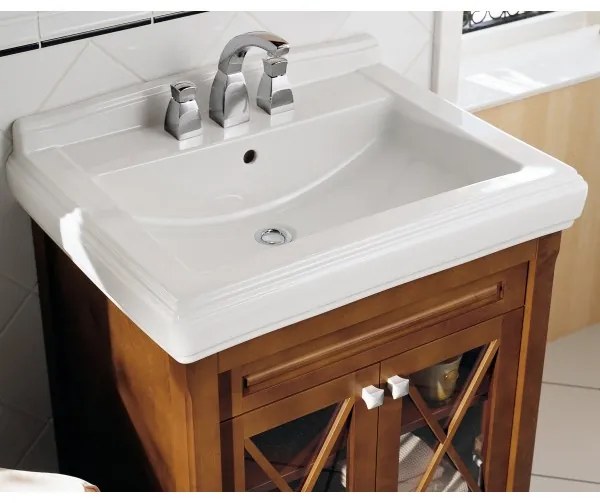 Dulap baza, Villeroy&amp;Boch Hommage, lemn nuc, 68.5x75.5x54cm, 899500
