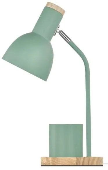 Lampă de masă POPPY 1xE27/25W/230V verde