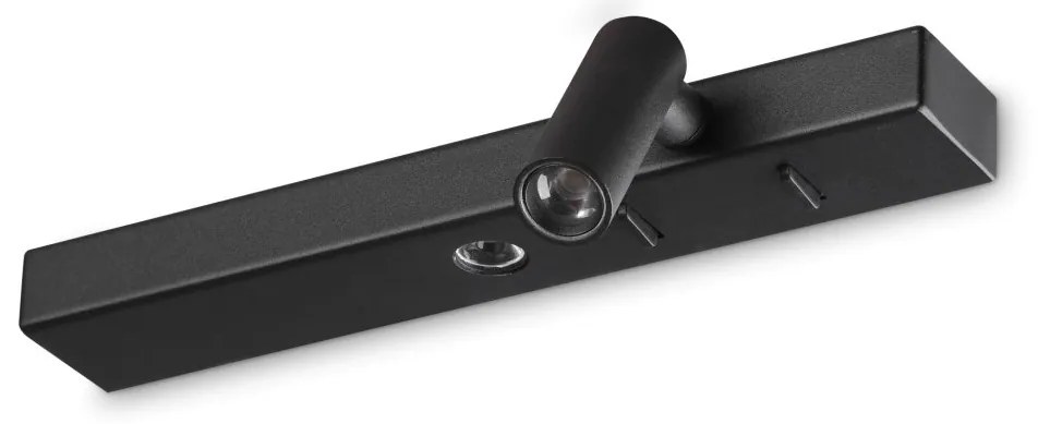 Aplica LED stil minimalist Bonne nuit-2 ap negru
