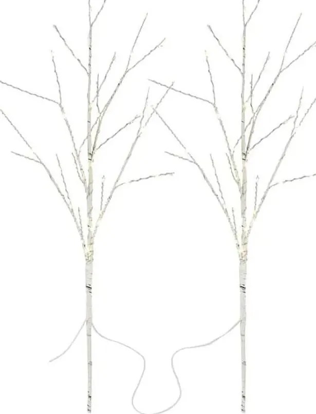 Instalație luminoasă LED de exterior pentru Crăciun 100xLED/3xAA alb cald IP44