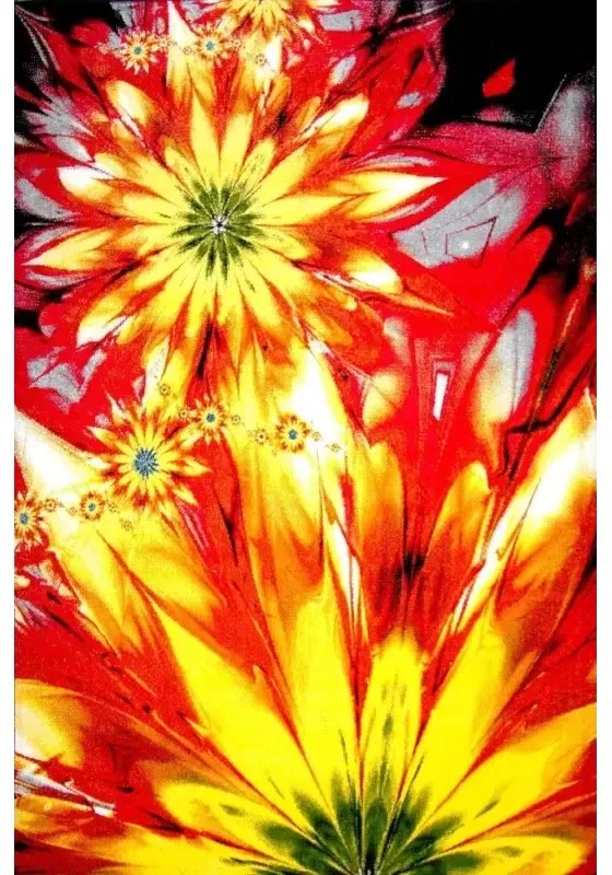 Covor Kolibri 11012-150 Multicolor Flori Selectează mărime: 160 X 230