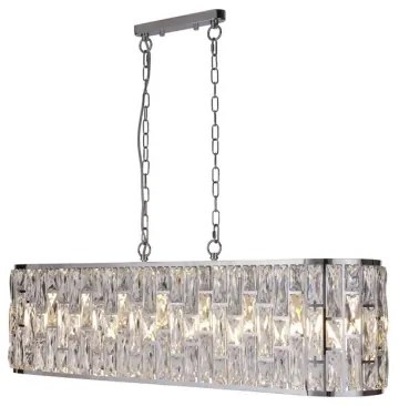 Searchlight 65818-8CC - Lustră suspendată BIJOU 8xE14/40W/230V