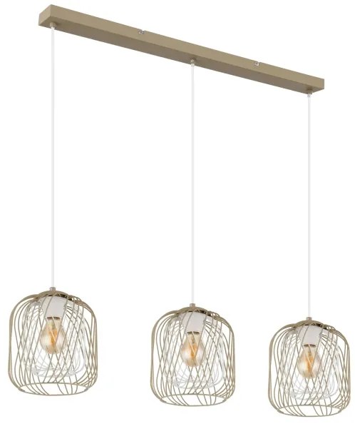 Globo 15965-3H - Lustră suspendată pe cablu DICHTI, 3x E27/40W/230V